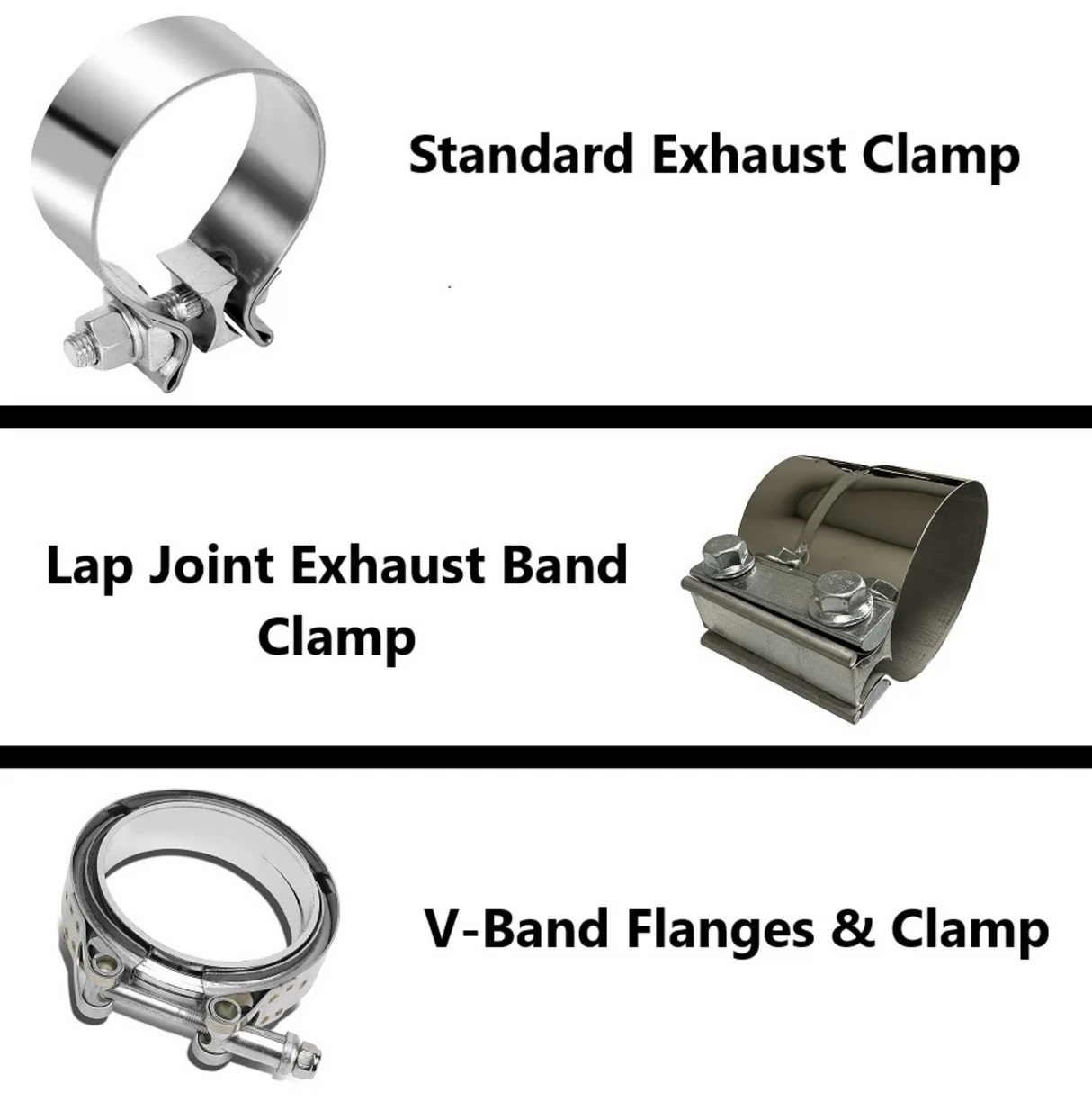 Speed Engineering® #25-1032 Universal 2 1/2" Exhaust Builder Kit