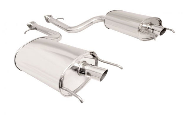 Megan Racing® (07-12) Lexus LS460 304SS 2.5" Axle-Back Exhaust with 4" OD Tips
