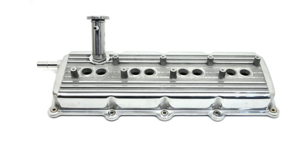 CFR Performance GEN III HEMI Hellcat Conversion Rocker Arm Valve Covers with Oil Filler Tube Quick Connect