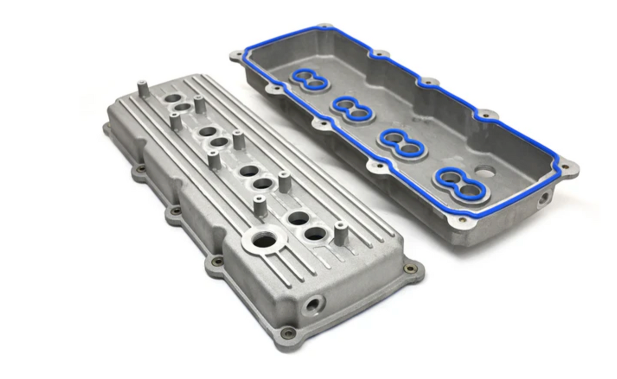 CFR Performance GEN III HEMI Hellcat Conversion Rocker Arm Valve Covers with Oil Filler Tube Quick Connect
