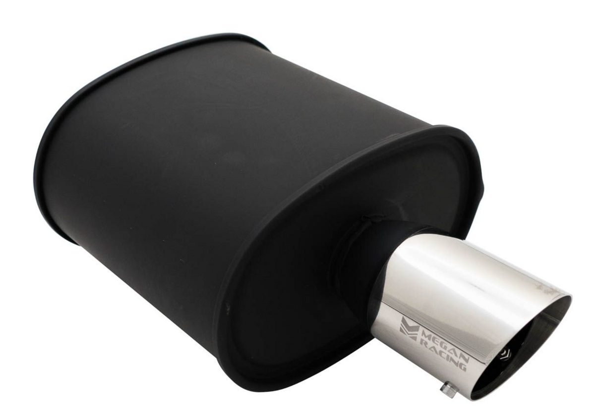 Megan Racing® Universal Exhaust M-OE Muffler Black