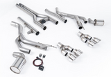 Milltek® (15-23) Dodge Challenger SRT Hellcat 304SS 3" Cat-Back Exhaust with Front Pipe-Back with Active H System