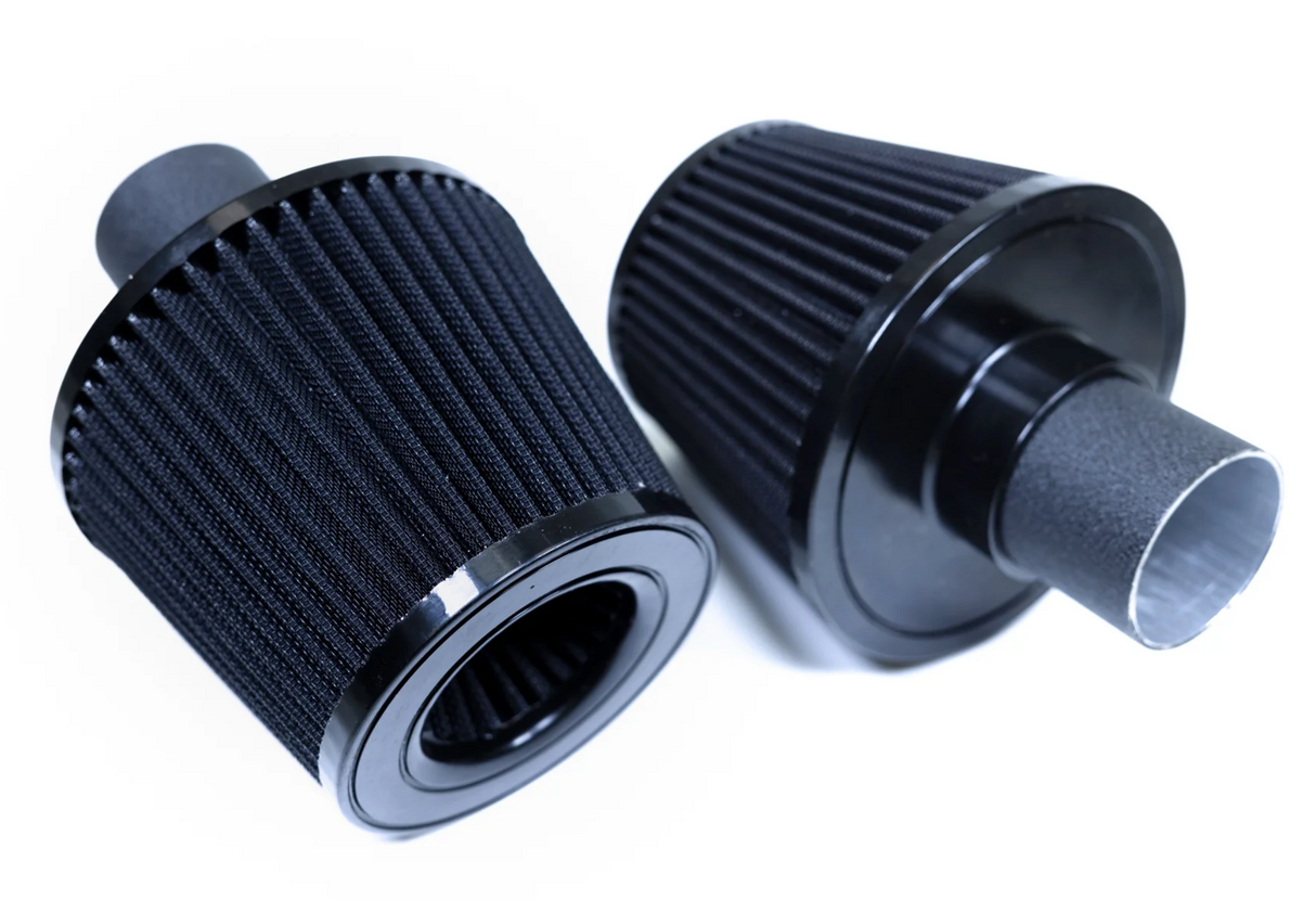 ARM Motorsports® BMW N54B30 Cold Air Intake Dual Cone Filter Set