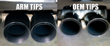 ARM Motorsports® (20-25) BMW M2/M3/M4 G8x 304SS 4" OD Exhaust Tips