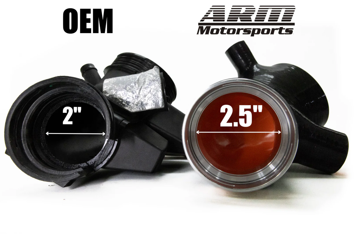 ARM Motorsports® BMW M240i/340i/440i B58B30 F-SERIES GEN 1 Turbo Inlet Kit