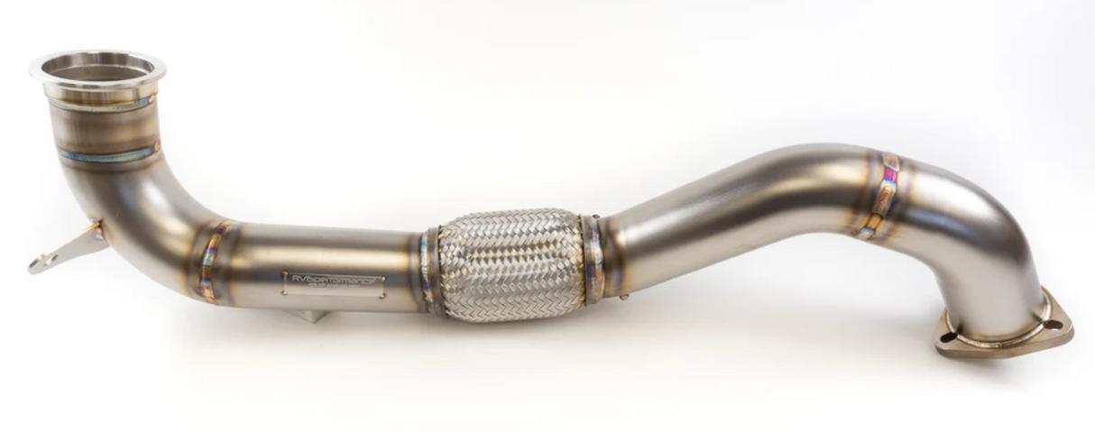 RV6 Performance® (16-21) Honda Civic Si Catted Front Pipe Kit