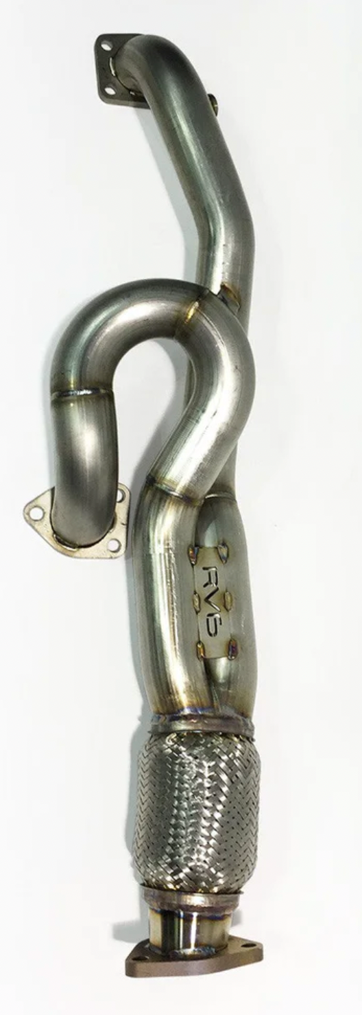 RV6 Performance® (12-15) Honda Pilot J35Z4 304SS Long Tube J-Pipe