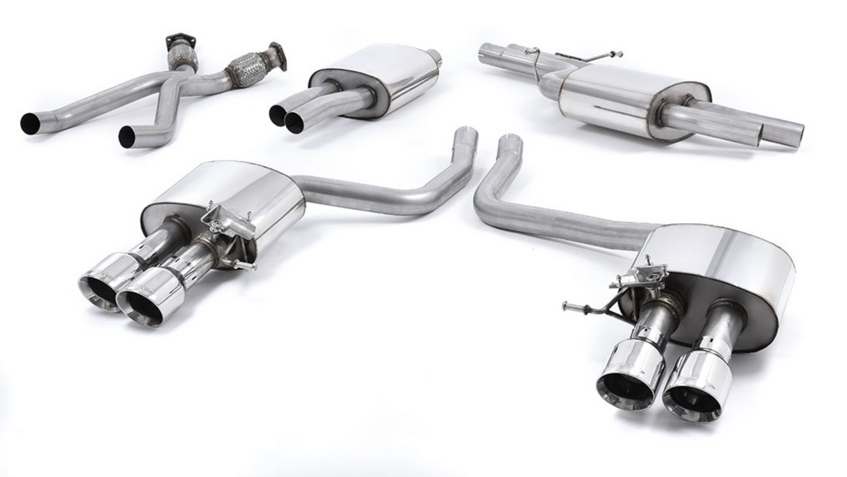 Milltek® (13-17) Audi SQ5 Resonated Cat-Back Exhaust with 4" OD Tips