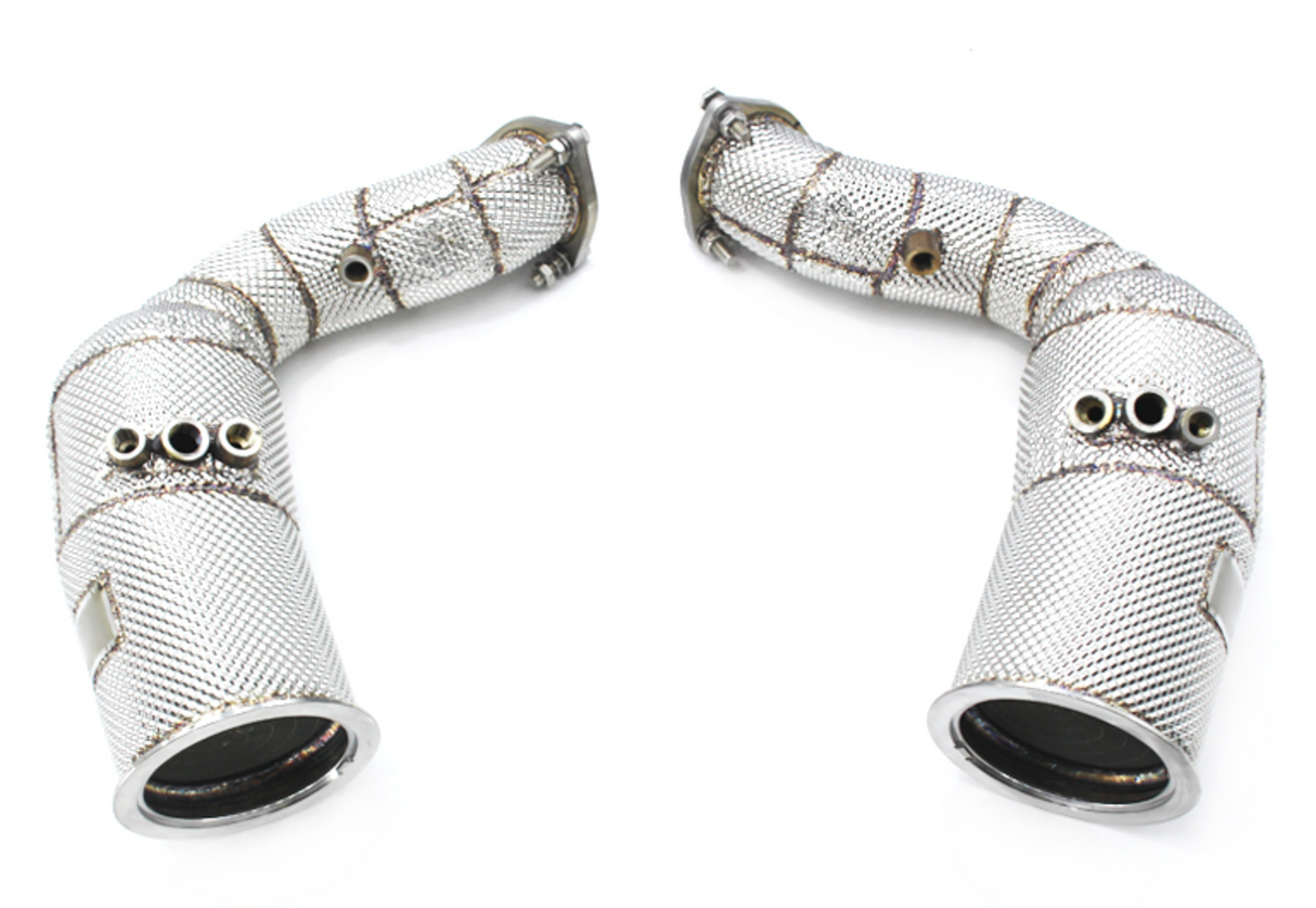 Audi SQ7/SQ8/RSQ8/Cayenne/Urus/Bentayga 4.0L Catless Downpipes