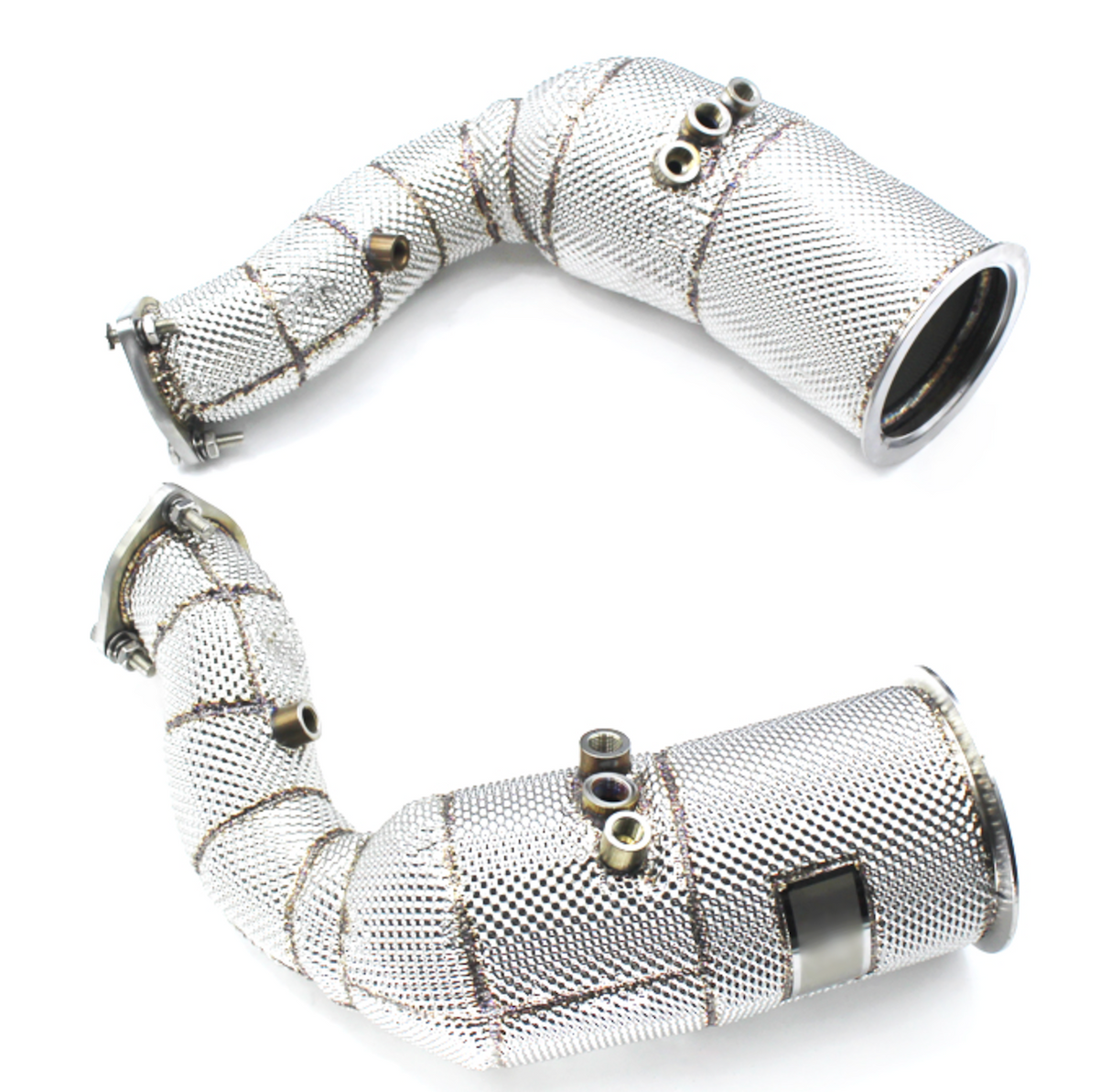 Audi SQ7/SQ8/RSQ8/Cayenne/Urus/Bentayga 4.0L Catless Downpipes