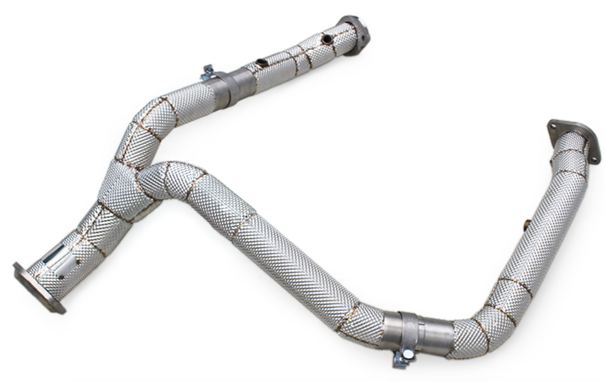 2019-2026 RAM 1500 5.7L Catless Exhaust Y-Pipe with Heat Insulation La…

