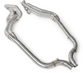 Ford Mustang GT 5.0L Long Tube Exhaust Headers Catless Mid-Pipes

