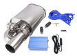 King Racing® Universal 20.71" x 8.5" x 6" Exhaust Valved Muffler Kit