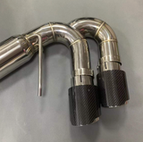 Kingman Speed® (20+) Corvette C8 Stingray 304SS 3" Valved Cat-Back Exhaust with 4" OD Tips