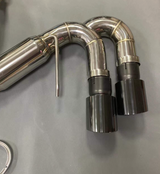 Kingman Speed® (20+) Corvette C8 Stingray 304SS 3" Valved Cat-Back Exhaust with 4" OD Tips