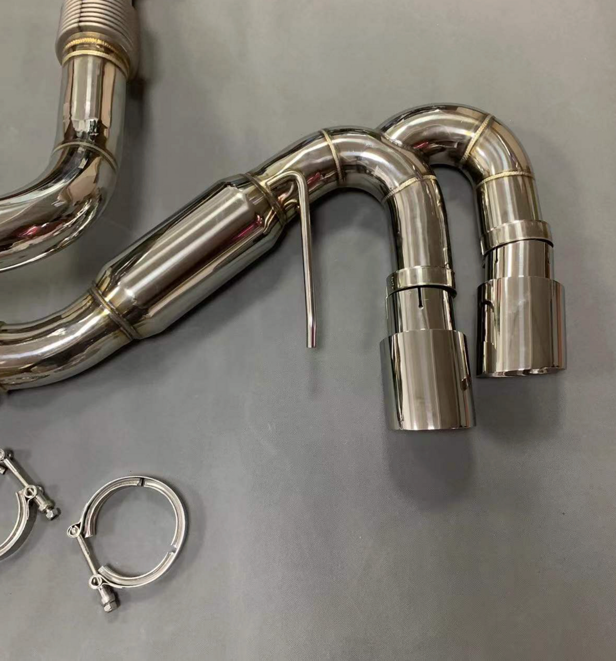 Kingman Speed® (20+) Corvette C8 Stingray 304SS 3" Valved Cat-Back Exhaust with 4" OD Tips