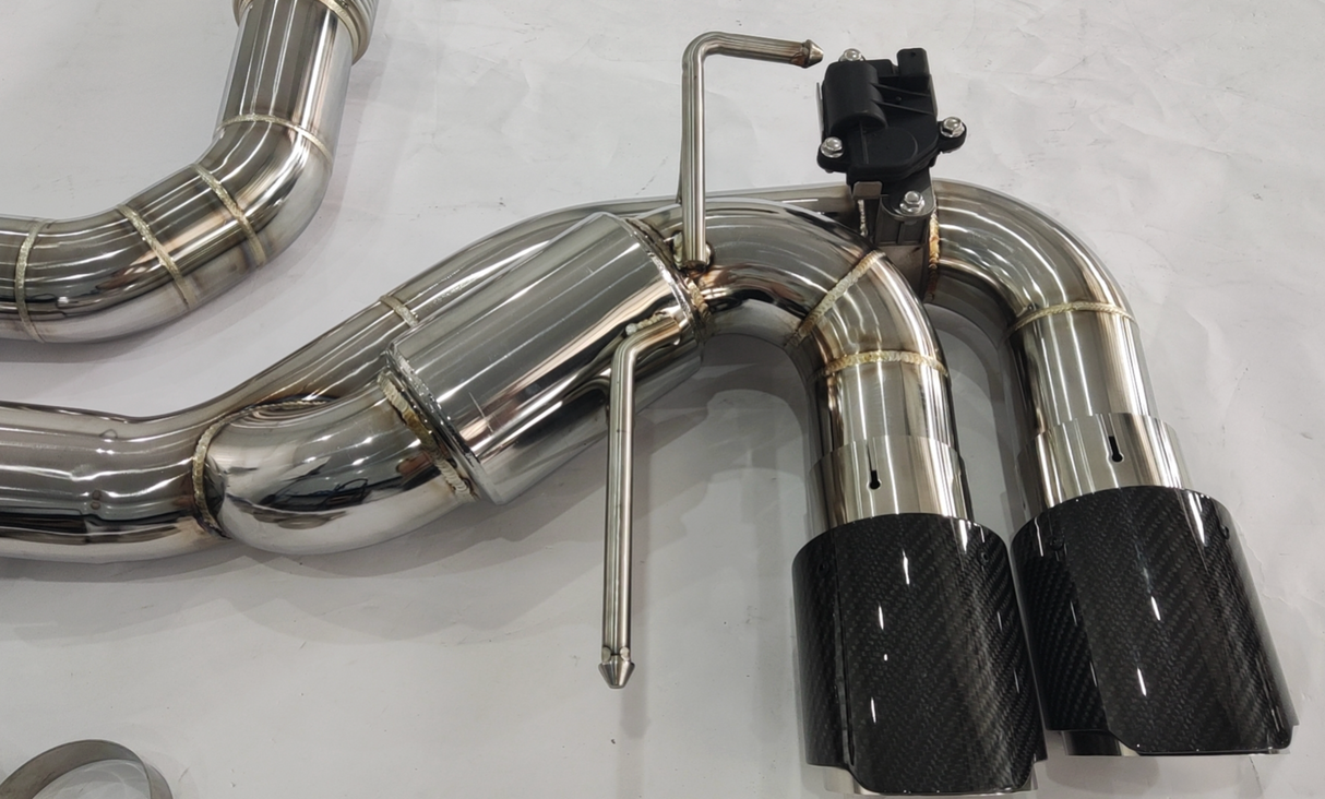 Kingman Speed® (20+) Corvette C8 Stingray 304SS 3" Valved Cat-Back Exhaust with 4" OD Tips