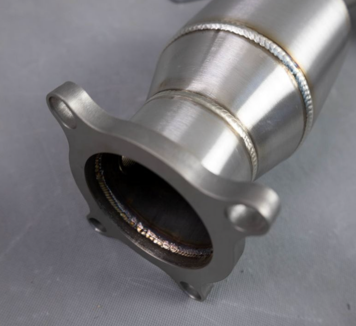 King Racing® (09-16) Audi A4/A5 2.0L B8 304SS 3" 200 Cell Catted Down Pipe
