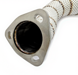 Kingman Speed® (20+) Porsche 718 Cayman/Boxster 4.0L 304SS 3" Catless Down Pipes with Heat Wrap Layer