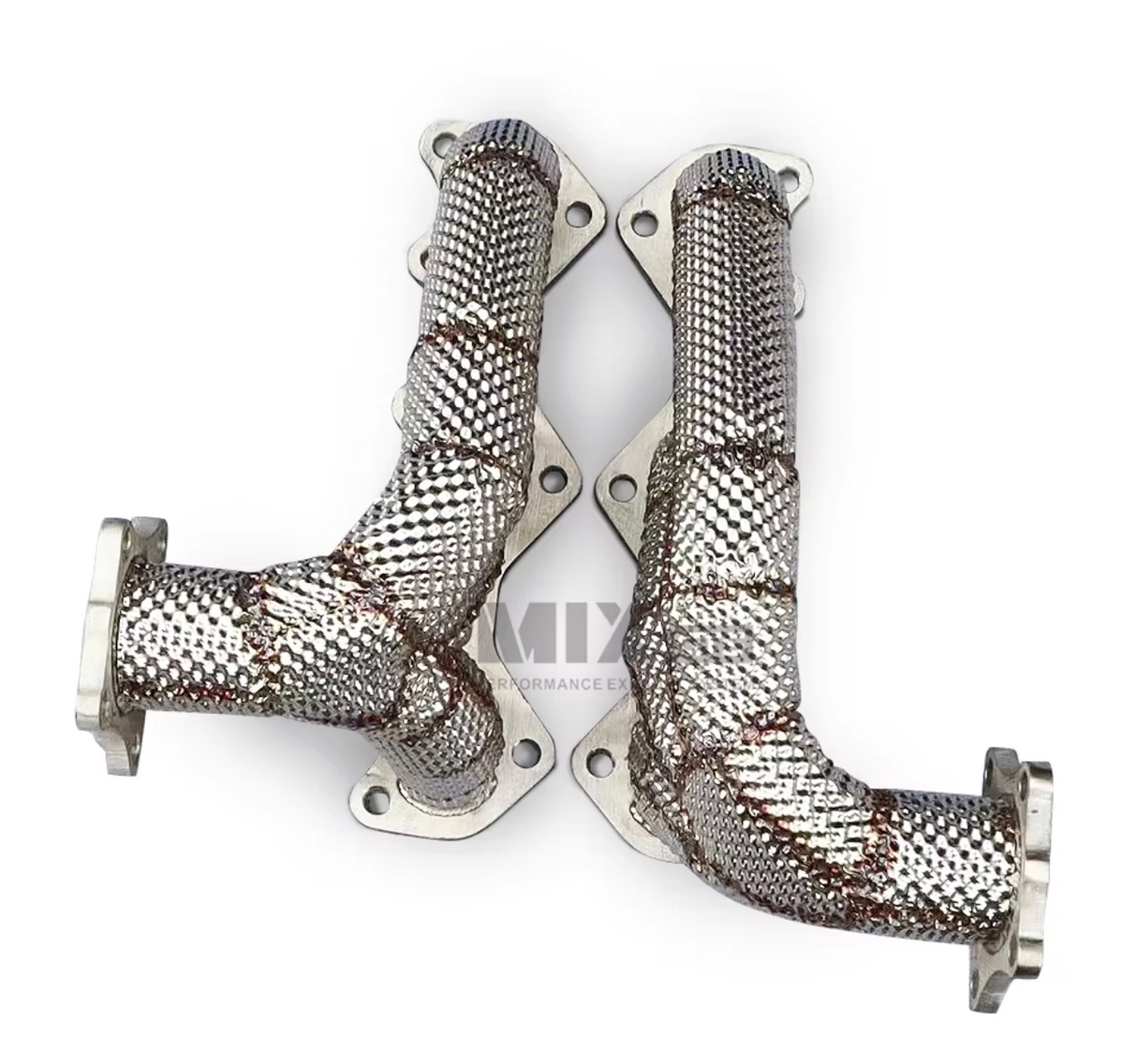 Kingman Speed® (18+) Porsche 911 992 3.0L 304SS Exhaust Manifold with Heat Wrap Layer
