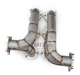 Kingman Speed® (18+) Porsche 911 992 3.0L 304SS Exhaust Manifold with Heat Wrap Layer