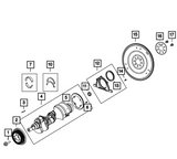 Mopar 53022413AA 300/Challenger/Charger 5.7L Crankshaft Damper

