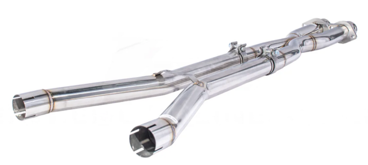 Kingman Speed® (09-13) Chevrolet Corvette C6 6.2L LS3 304SS 3" Catless Exhaust X-Pipe