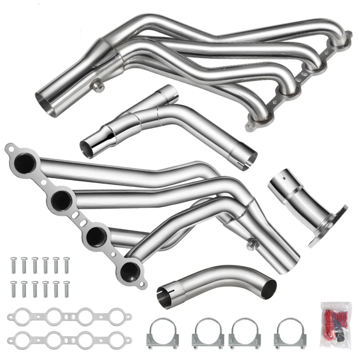 Predator Performance® (99-06) GM SUV/Truck 304SS 1-3/4" Long Tube Exhaust Headers with Catless Y-Pipe