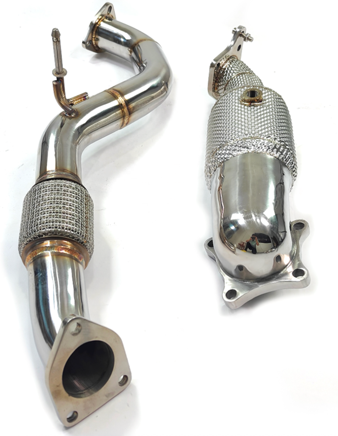 17-21 Honda Civic Type-R FL8 K20C1 200 Cell Catted Down Pipe with Front Pipe