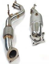 17-21 Honda Civic Type-R FL8 K20C1 200 Cell Catted Down Pipe with Front Pipe