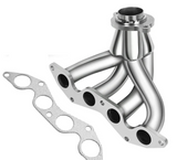 (01-05) Honda Civic D17 1.7L 304SS Short Tube Exhaust Headers