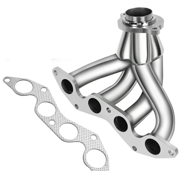 (01-05) Honda Civic D17 1.7L 304SS Short Tube Exhaust Headers