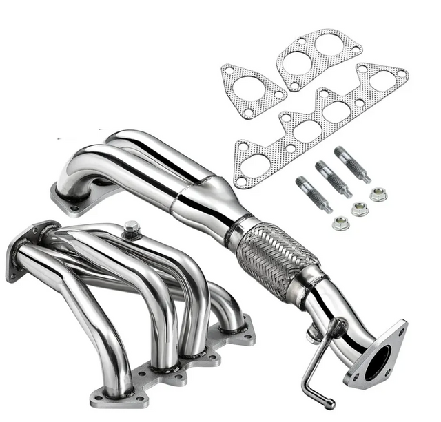 (98-02) Honda Accord EX/LX H23A 304SS Long Tube Exhaust Header