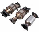 Kingman Speed® (09-20) Acura TL/TLX/MDX/RDX/RLX 3.5L 200 Cell Catted Down Pipes (Front/Rear)