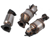 Kingman Speed® (09-20) Acura TL/TLX/MDX/RDX/RLX 3.5L 200 Cell Catted Down Pipes (Front/Rear)