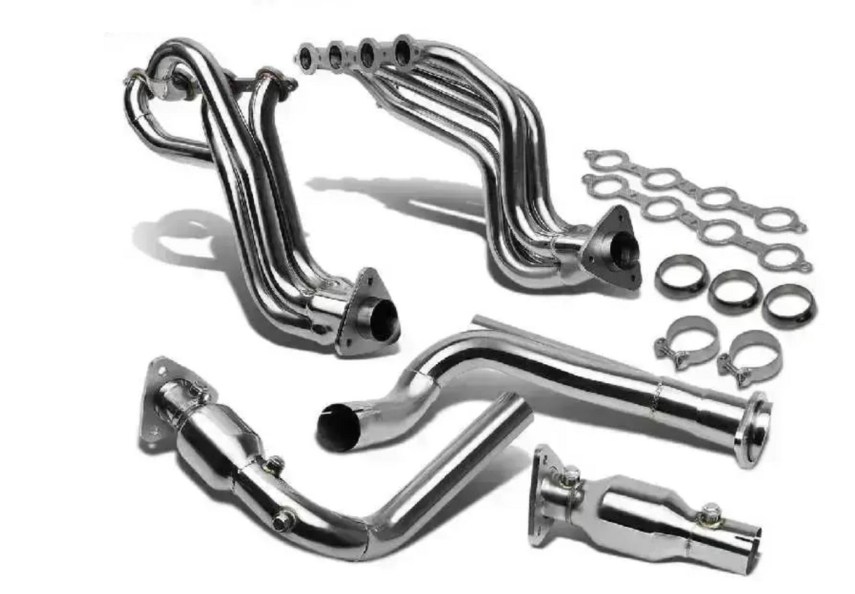 99-06 GM Silverado/Sierra 4.8L/5.3L/6.0L Long Tube Exhaust Headers

