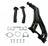 (90-95) Nissan D21 4WD 2.4L Long Tube Exhaust Headers with Catless Y-Pipe