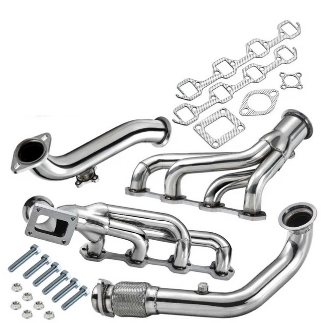 79-93 Ford Mustang 5.0L SBF 1-5/8" Exhaust Headers with Catless Mid-Pipes