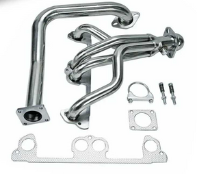 91-95 Jeep Wrangler YJ 2.5L Shorty Exhaust Header with Catless Mid-Pipe