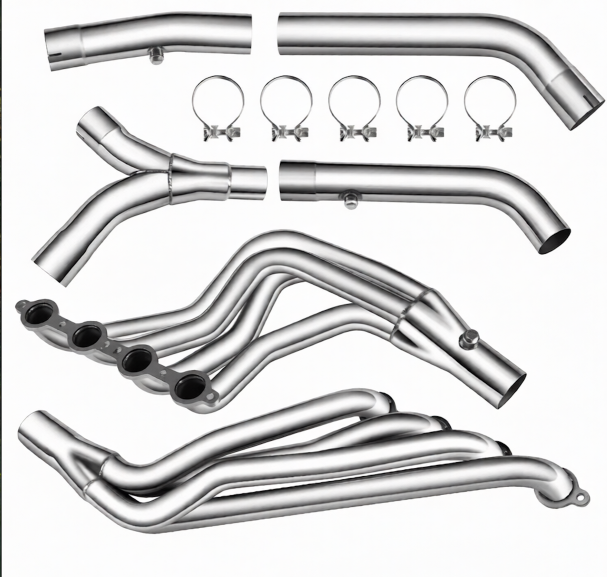 (98-02) Camaro/Firebird LS1 1-7/8" Long Tube Headers with Catless Y-Pipe