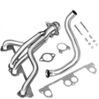 (97-99) Jeep Wrangler TJ 2.5L Exhaust Header with Catless Mid-Pipe