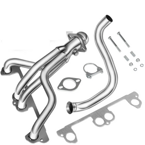 (97-99) Jeep Wrangler TJ 2.5L Exhaust Header with Catless Mid-Pipe