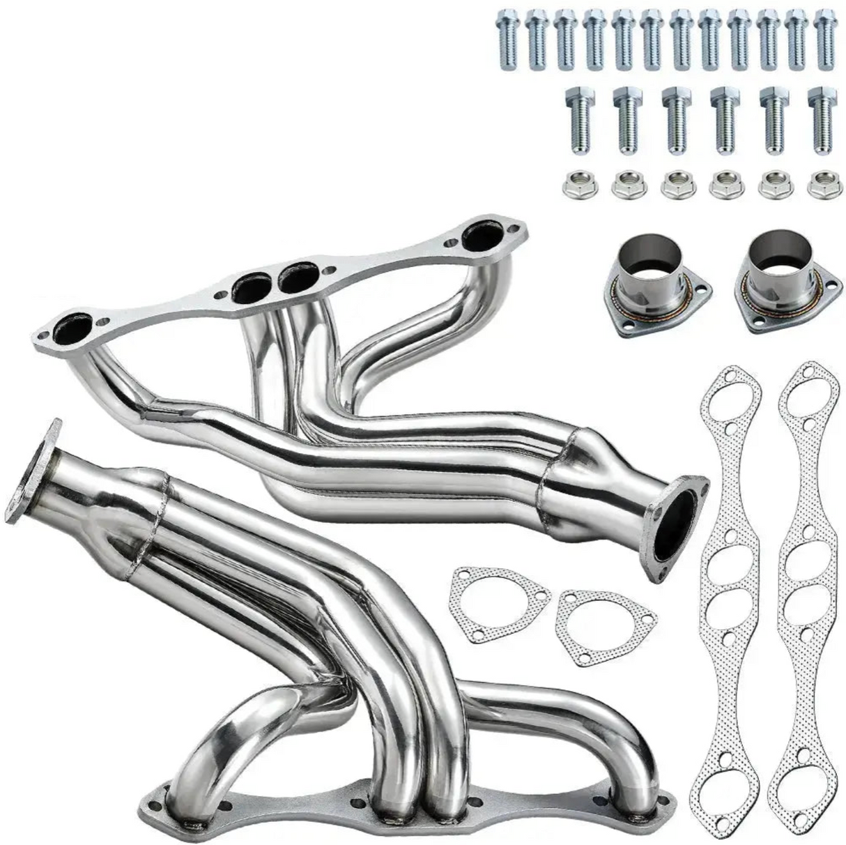 (55-82) Chevy Corvette SBC Short Tube Exhaust Headers