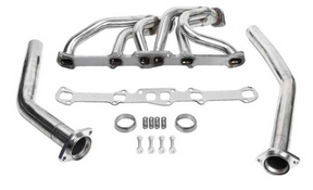 (60-83) Ford/Mercury L6 144/170/200/250 Exhaust Header with Catless Mid-Pipe