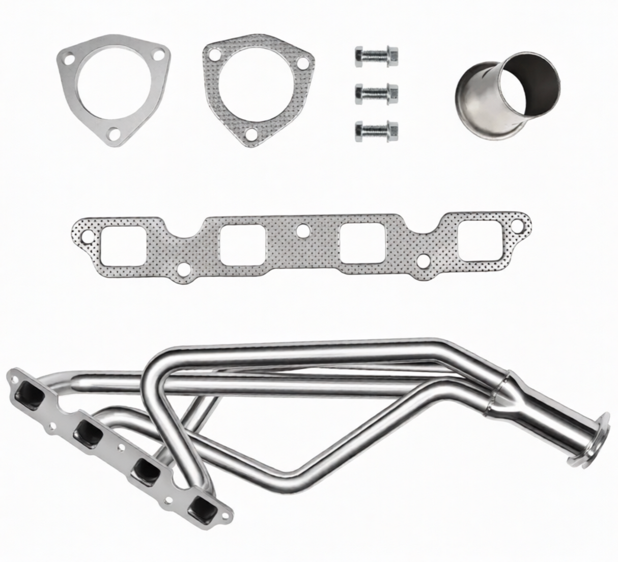 74-82 Toyota Corolla DLX/SR5 1.8L 3TC Long Tube Exhaust Header