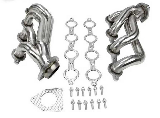 99-01 GMC Sierra/Yukon 1500 4.8L/5.3L Shorty Exhaust Headers 
