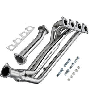 91-94 Nissan 240SX 2.4L KA24DE Long Tube Exhaust Header with Catless Mid-Pipe