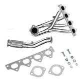 95-01 Hyundai Elantra/Tiburon 2.0L 4-2-1 Exhaust Header with Catless Mid-Pipe
