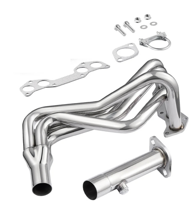 86-93 Mazda B2000/B2200 2.0L/2.2L Exhaust Header with Catless Mid-Pipe