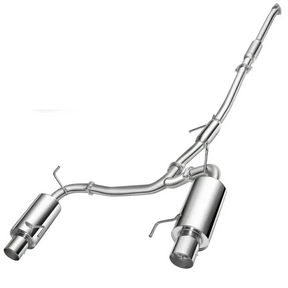 (98-02) Honda Accord EX/LX J30A1 3" Cat-Back Exhaust with 4.5" OD Tips